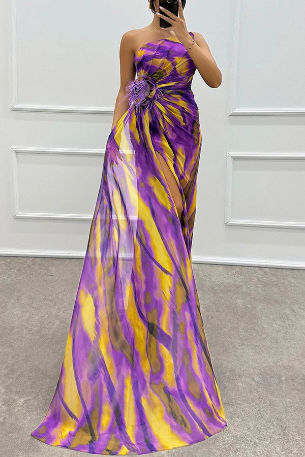 Tallulah™ | Vibrant Draped Dress