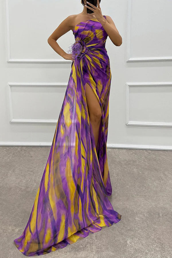 Tallulah™ | Vibrant Draped Dress