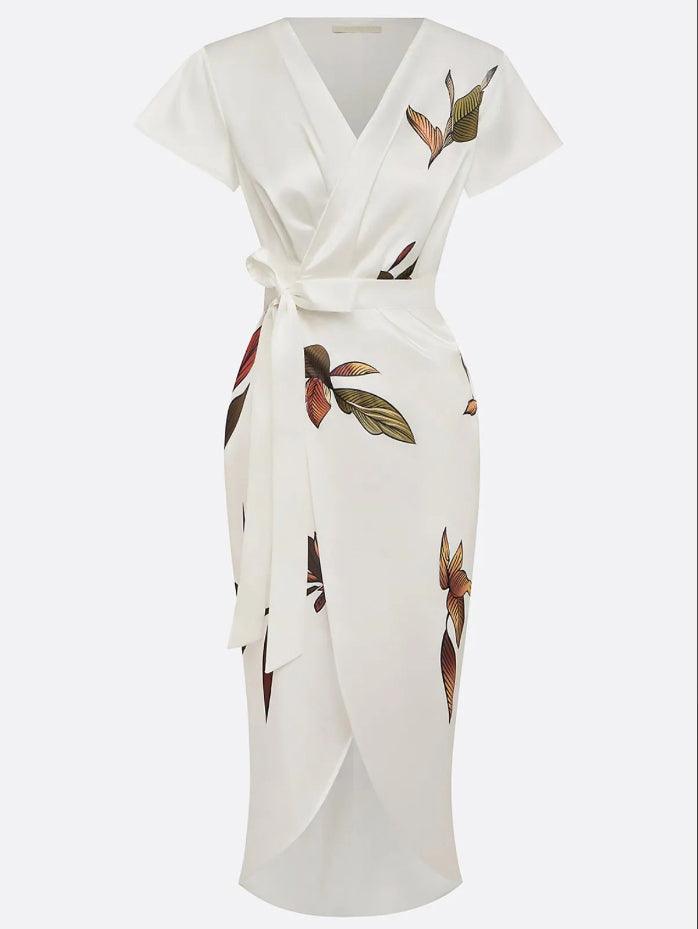 Amelie | Elegant Wrap Dress