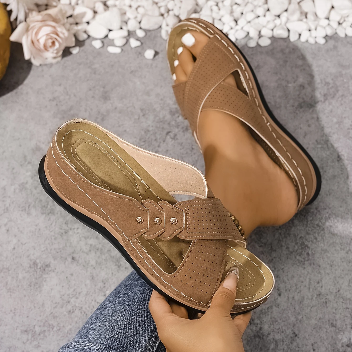 Rufia™ Orthopedic Wedge Sandals