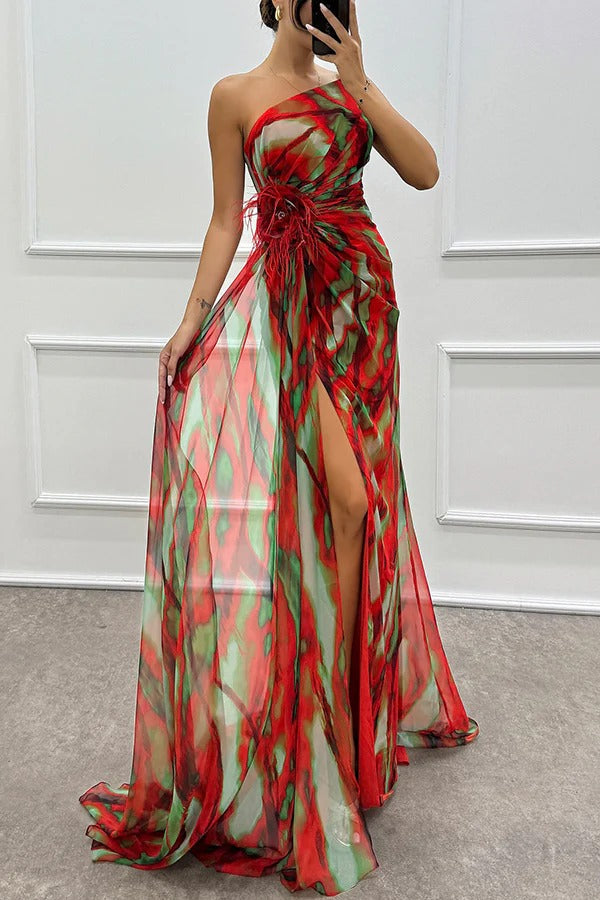 Tallulah™ | Vibrant Draped Dress