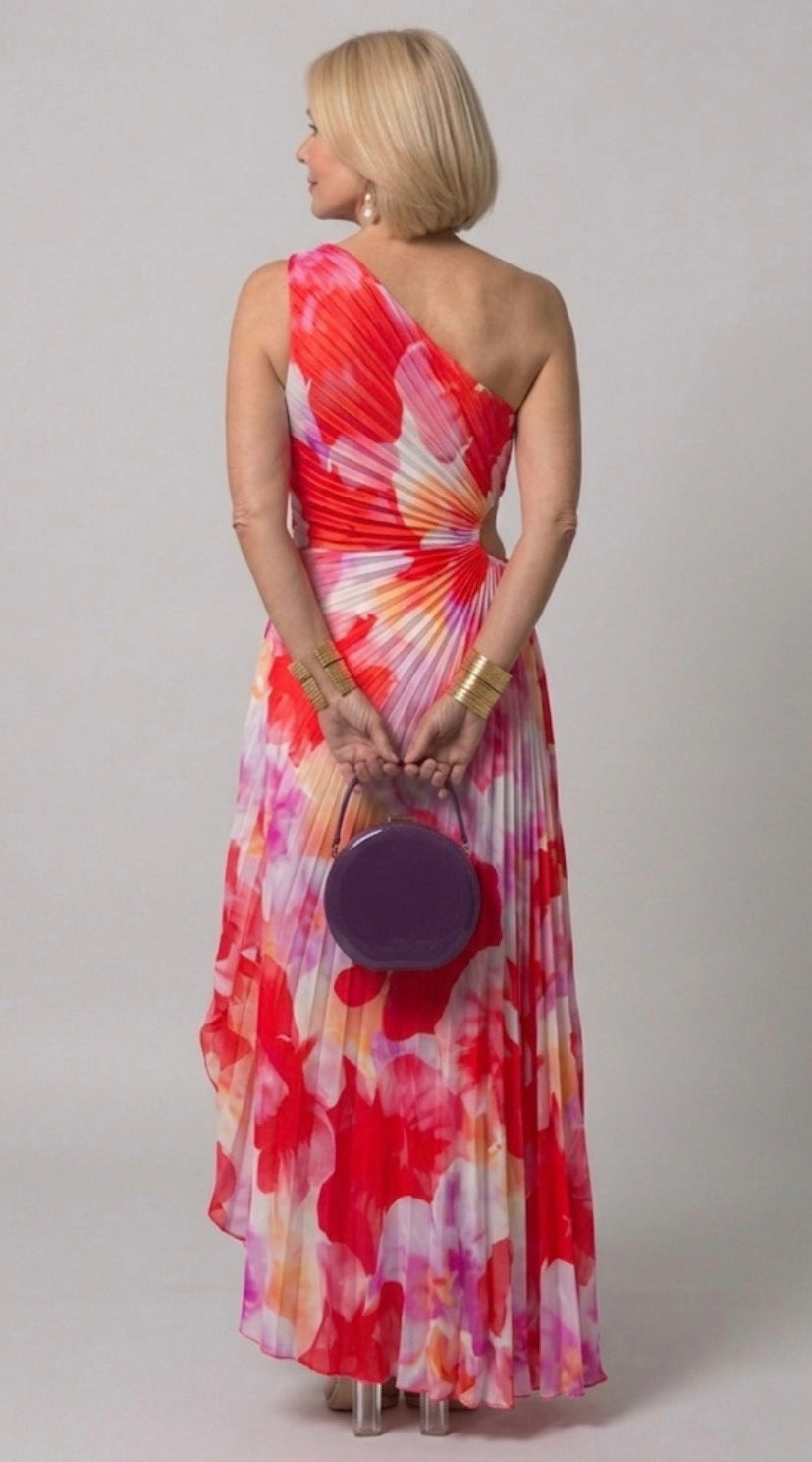 Yanira™ | Pleated One-Shoulder Dress