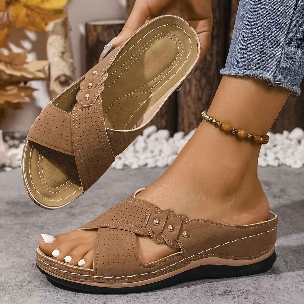 Rufia™ Orthopedic Wedge Sandals