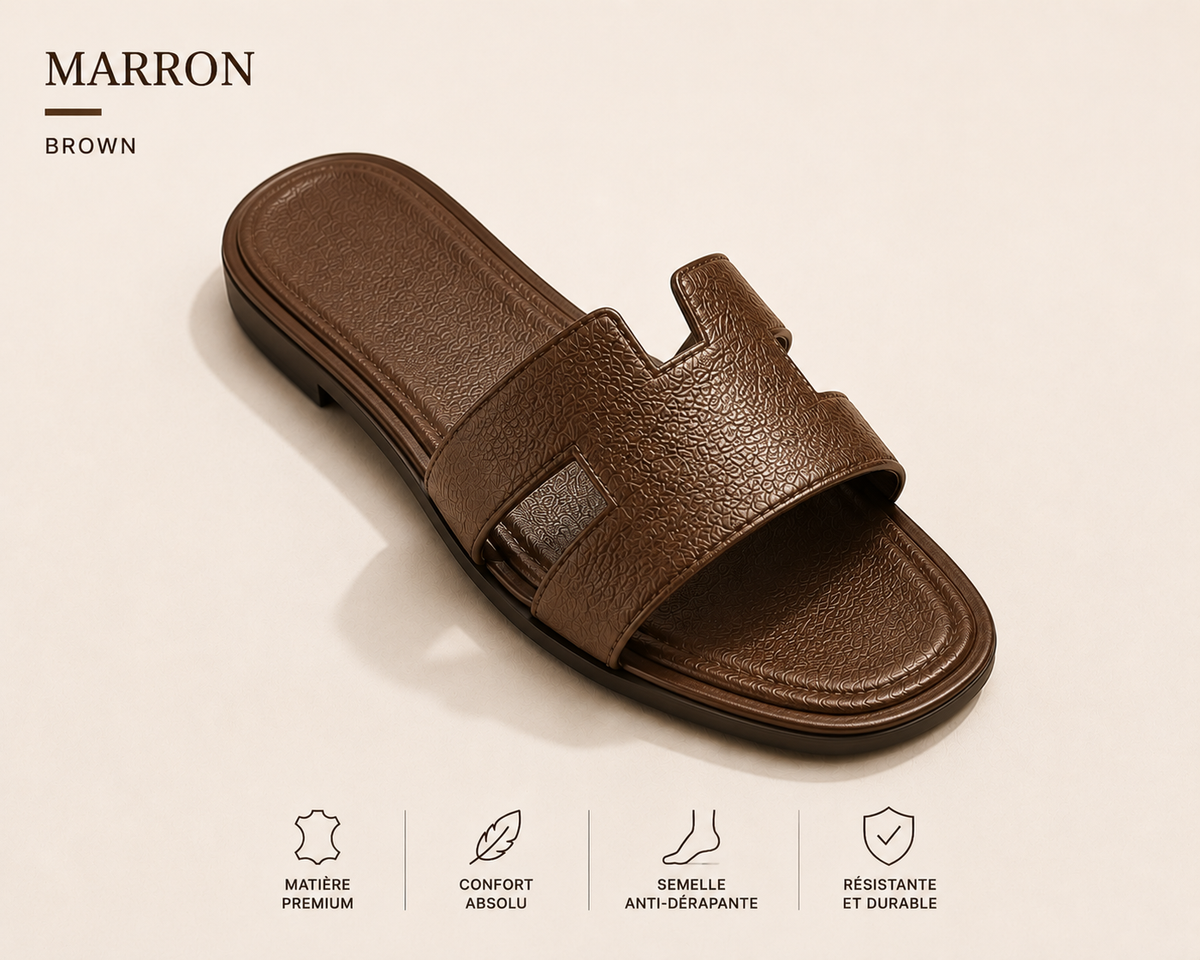 Women’s Flat Sandals with a Summery, Elegant Style