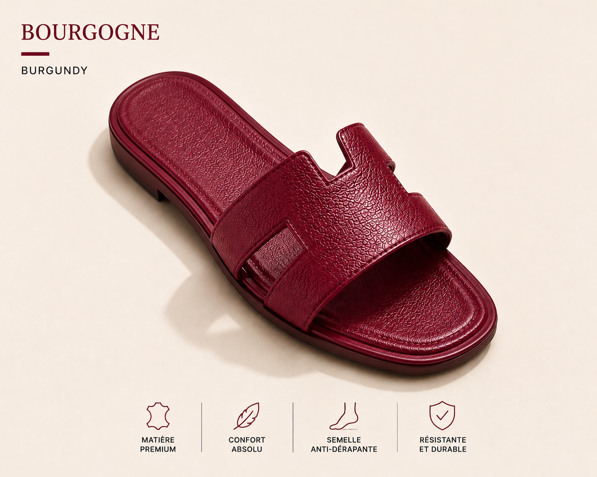 Women’s Flat Sandals with a Summery, Elegant Style