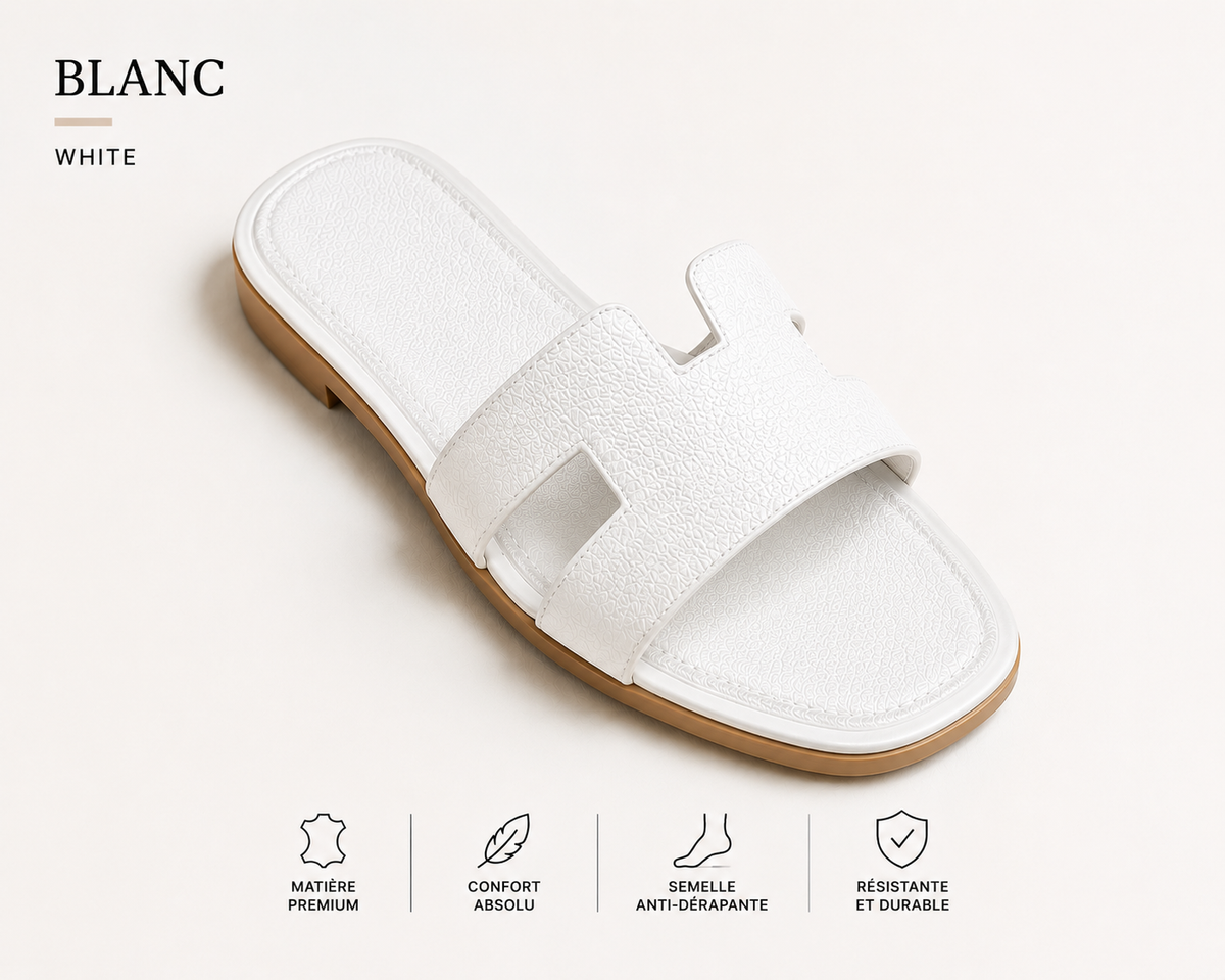 Women’s Flat Sandals with a Summery, Elegant Style