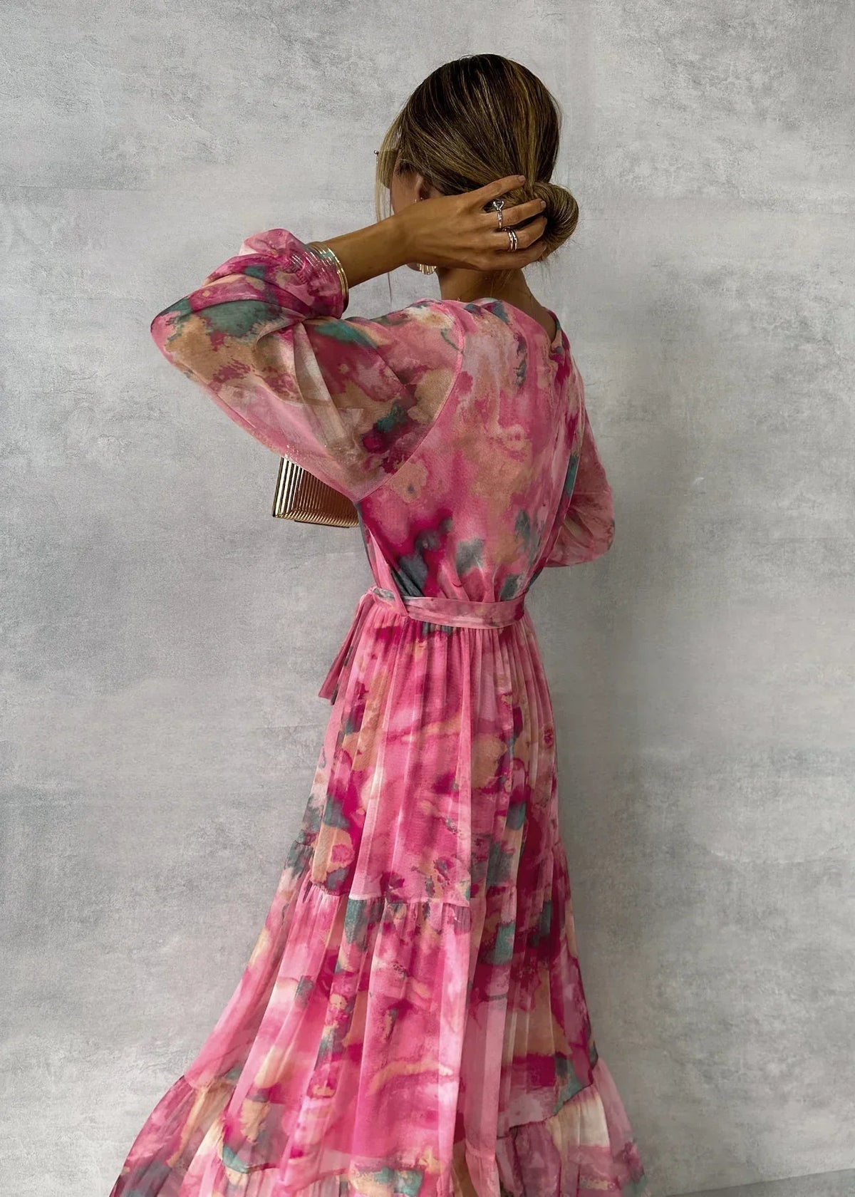 Viola™ | Wrap Dress with Floral Print