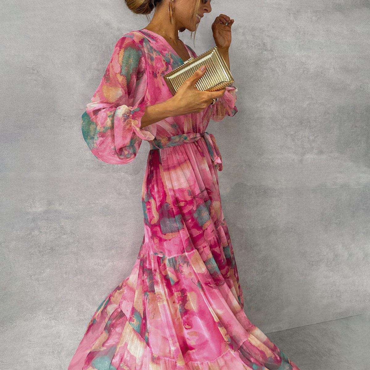 Viola™ | Wrap Dress with Floral Print