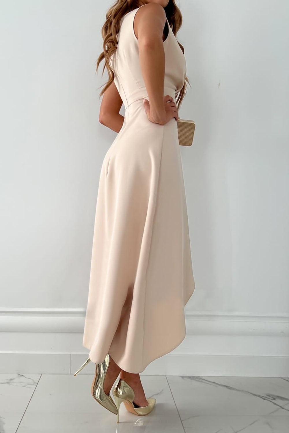 Adele™ |Midi Wrap Dress with V-Neck