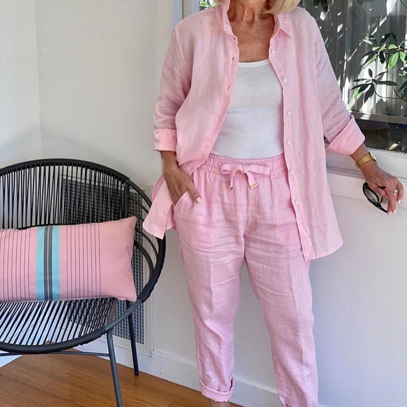 Christina™ | Shirt & Pants Lounge Set